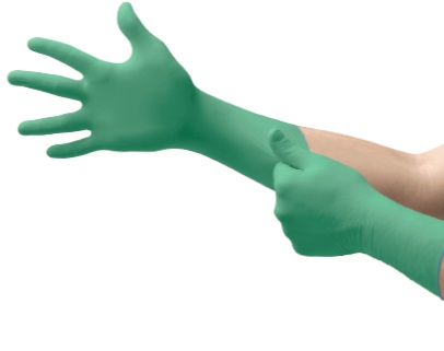GLOVE 3 LAYER CHEMICAL;NITRILE NEOPRENE - Latex, Supported